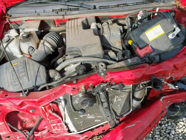 1GCDSCF94C8166627 - 2012 CHEVROLET COLORADO L RED photo 7