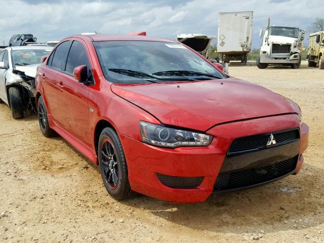 JA32U2FUXFU007671 - 2015 MITSUBISHI LANCER ES RED photo 1