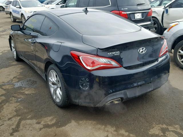 KMHHT6KJ3FU125428 - 2015 HYUNDAI GENESIS CO BLACK photo 3