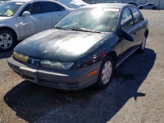 1G8ZH5289TZ303966 - 1996 SATURN SL1 GREEN photo 2