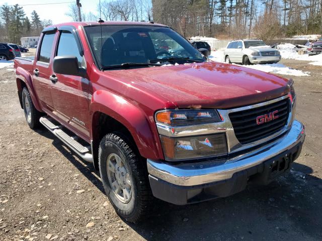 1GTDT136148188758 - 2004 GMC CANYON RED photo 2