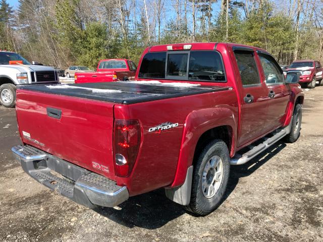 1GTDT136148188758 - 2004 GMC CANYON RED photo 3