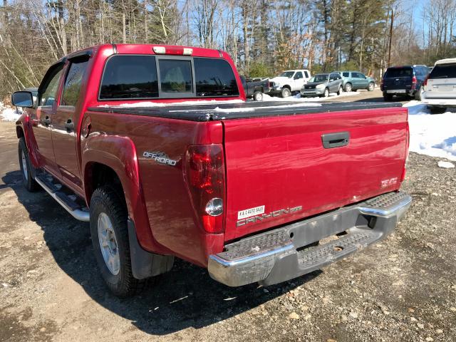 1GTDT136148188758 - 2004 GMC CANYON RED photo 4