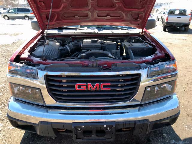 1GTDT136148188758 - 2004 GMC CANYON RED photo 8