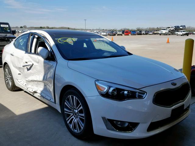 KNALN4D77G5216449 - 2016 KIA CADENZA LU WHITE photo 9