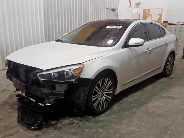 KNALN4D70E5127125 - 2014 KIA CADENZA PREMIUM  photo 2