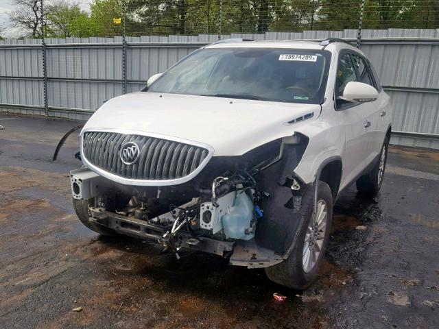 5GAKRCED5CJ167787 - 2012 BUICK ENCLAVE WHITE photo 2