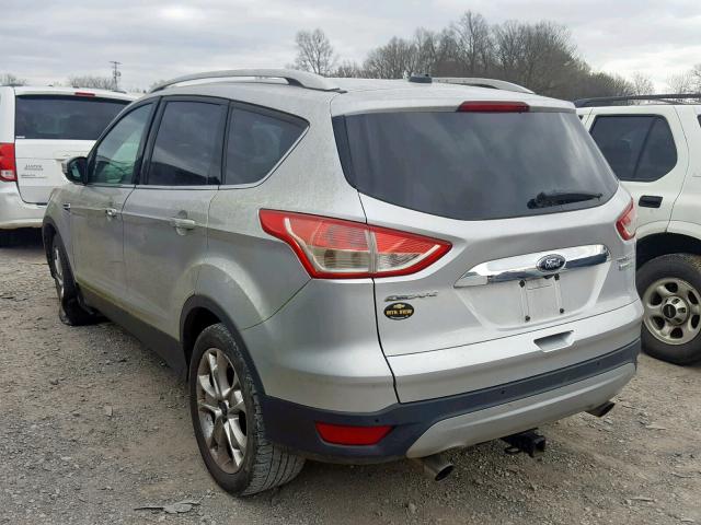 1FMCU0JX8EUA81516 - 2014 FORD ESCAPE TIT SILVER photo 3