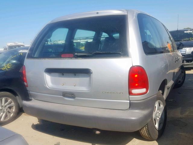 2B4FP25B4YR509020 - 2000 DODGE CARAVAN SILVER photo 4