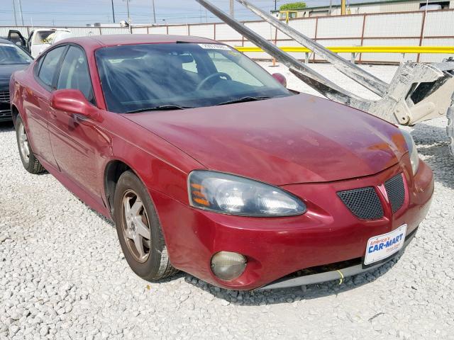 2G2WP522641138318 - 2004 PONTIAC GRAND PRIX RED photo 1