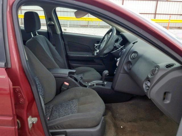 2G2WP522641138318 - 2004 PONTIAC GRAND PRIX RED photo 5