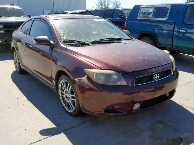 JTKDE177560075077 - 2006 TOYOTA SCION TC მუქწითელი ფოტო 1