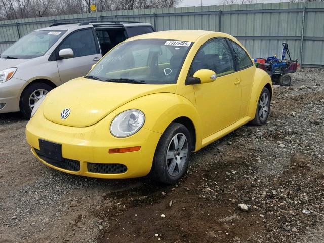 3VWPR31C16M407441 - 2006 VOLKSWAGEN NEW BEETLE Sarı foto 2