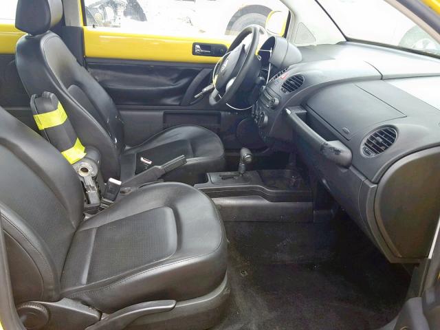 3VWPR31C16M407441 - 2006 VOLKSWAGEN NEW BEETLE Sarı foto 5