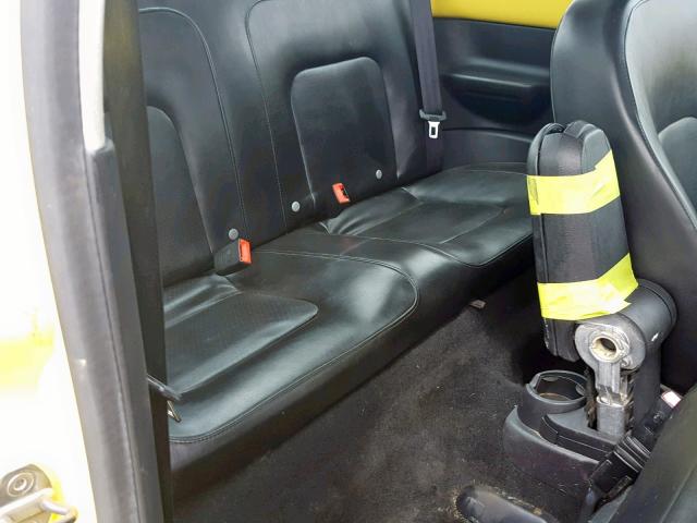 3VWPR31C16M407441 - 2006 VOLKSWAGEN NEW BEETLE Sarı foto 6