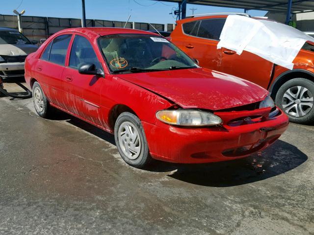 3FAFP13P8YR258885 - 2000 FORD ESCORT RED photo 1