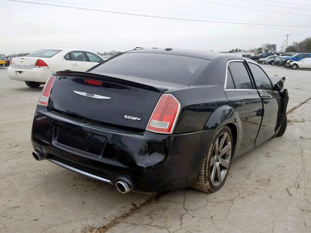 2C3CCAFJ7CH801720 - 2012 CHRYSLER 300 SRT-8 BLACK photo 4