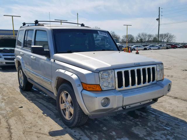 1J8HG58N26C106302 - 2006 JEEP COMMANDER SILVER photo 1