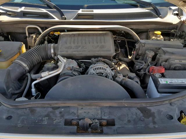 1J8HG58N26C106302 - 2006 JEEP COMMANDER SILVER photo 7