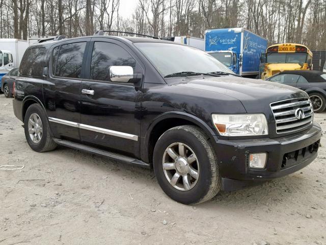 5N3AA08A04N807399 - 2004 INFINITI QX56 BLACK photo 9