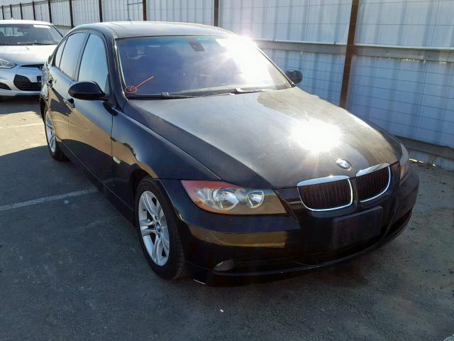 WBAVC53548FZ86690 - 2008 BMW 328 I SULE BLACK photo 1