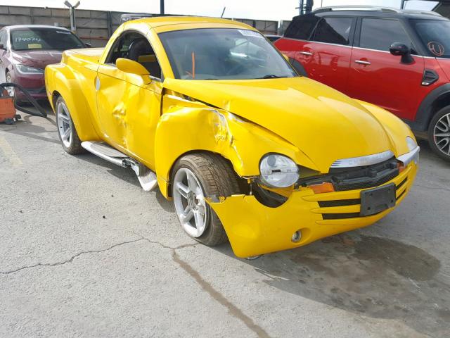 1GCES14P34B112198 - 2004 CHEVROLET SSR 黄色 照片 1