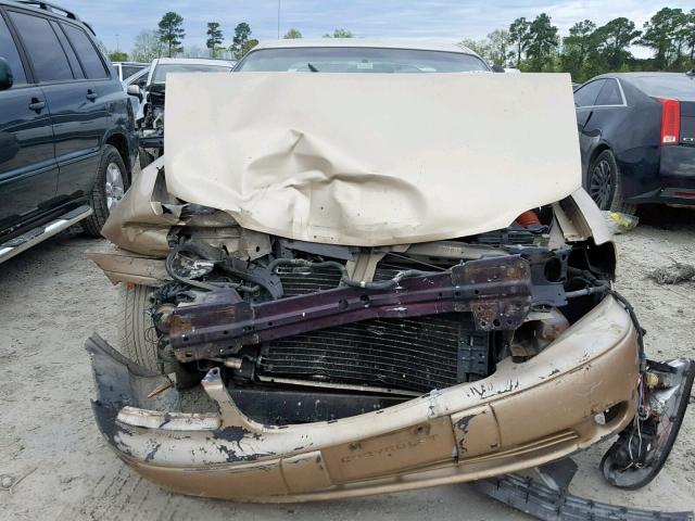 1G1NE52JX3M640202 - 2003 CHEVROLET MALIBU LS GOLD photo 9