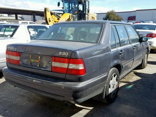 YV1KS9604V1121575 - 1997 VOLVO 960 GRAY photo 4