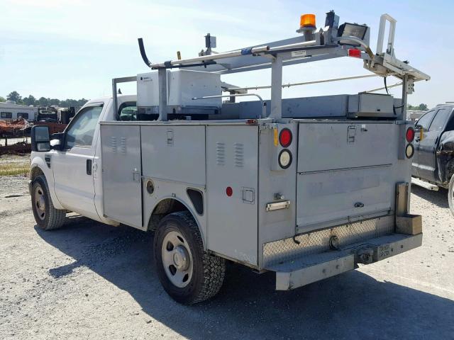 1FDSF30518EC32878 - 2008 FORD F350 SRW S WHITE photo 3