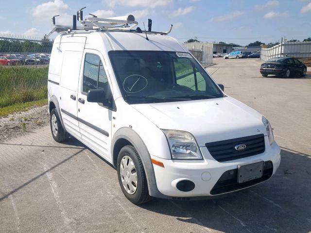 NM0LS7BNXDT136288 - 2013 FORD TRANSIT CO WHITE photo 1