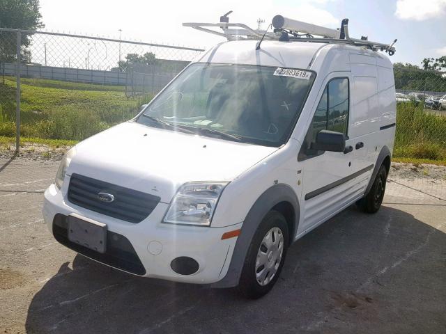 NM0LS7BNXDT136288 - 2013 FORD TRANSIT CO WHITE photo 2