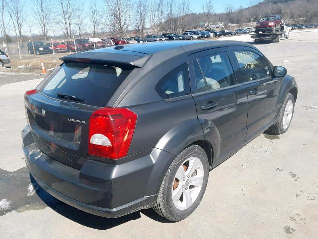 1B3CB3HA1BD111062 - 2011 DODGE CALIBER MA BLACK photo 4