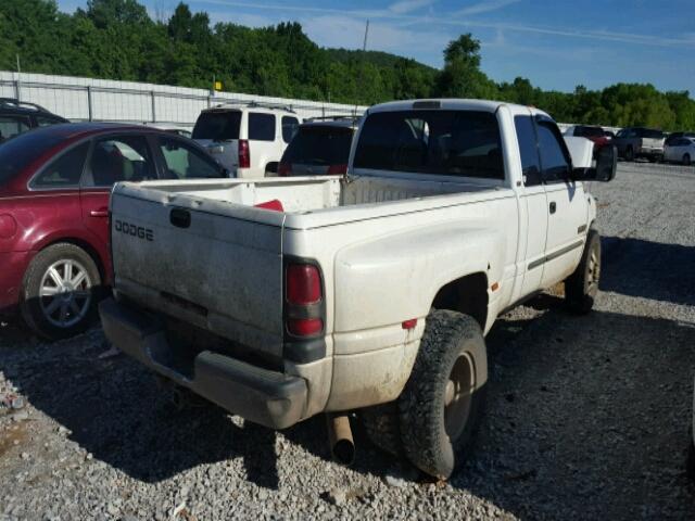 1B7MC33711J558129 - 2001 DODGE RAM 3500 WHITE photo 4