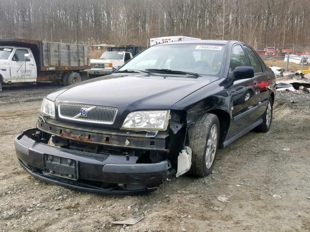 YV1VS29562F829725 - 2002 VOLVO S40 1.9T BLACK photo 2