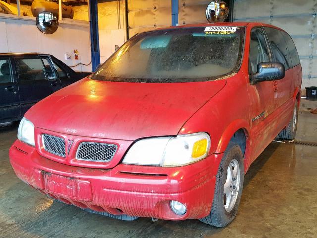 1GMDX06E6VD223428 - 1997 PONTIAC TRANS SPOR RED photo 2