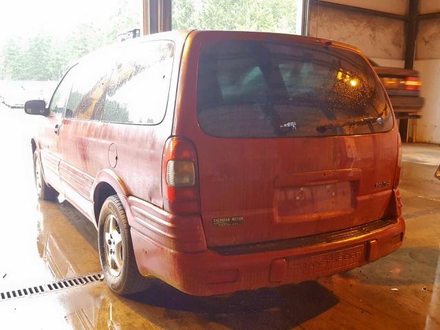 1GMDX06E6VD223428 - 1997 PONTIAC TRANS SPOR RED photo 3