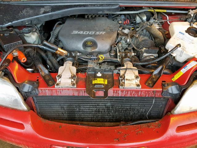 1GMDX06E6VD223428 - 1997 PONTIAC TRANS SPOR RED photo 7