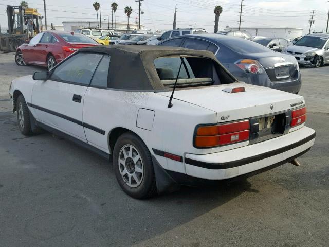 JT5ST62K3J7270362 - 1988 TOYOTA CELICA GT WHITE photo 3