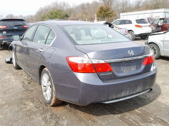 1HGCR2F76FA102720 - 2015 HONDA ACCORD EX GRAY photo 3