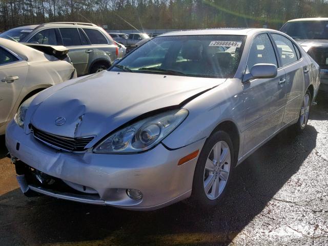 JTHBA30G955093226 - 2005 LEXUS ES 330 SILVER photo 2