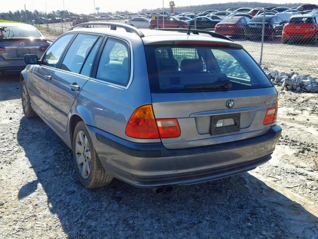 WBAEP33464PF04454 - 2004 BMW 325 XIT SILVER photo 3