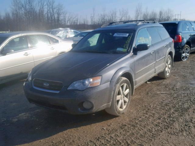 4S4BP62C377321770 - 2007 SUBARU OUTBACK OU GRAY photo 2