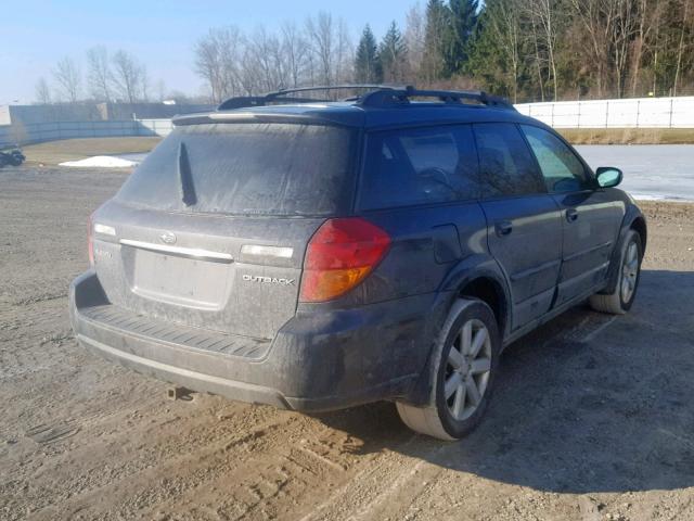 4S4BP62C377321770 - 2007 SUBARU OUTBACK OU GRAY photo 4