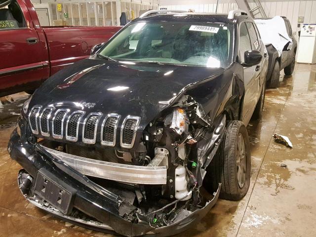 1C4PJMDB4JD512417 - 2018 JEEP CHEROKEE L BLACK photo 2