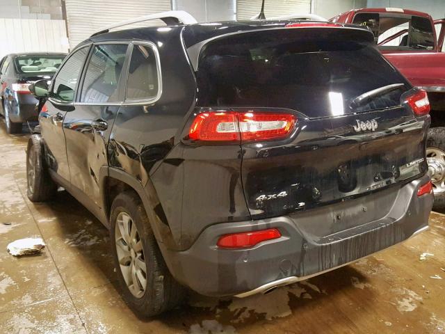 1C4PJMDB4JD512417 - 2018 JEEP CHEROKEE L BLACK photo 3