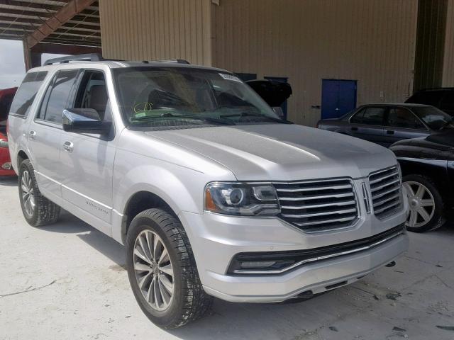 5LMJJ2HT9FEJ09573 - 2015 LINCOLN NAVIGATOR Argent photo 1