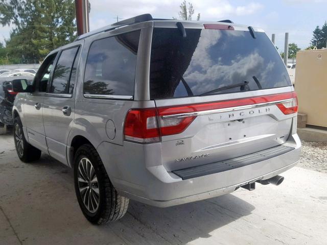 5LMJJ2HT9FEJ09573 - 2015 LINCOLN NAVIGATOR Argent photo 3