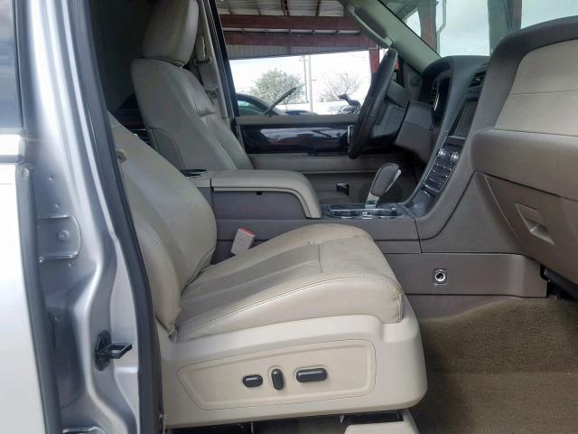 5LMJJ2HT9FEJ09573 - 2015 LINCOLN NAVIGATOR Argent photo 5