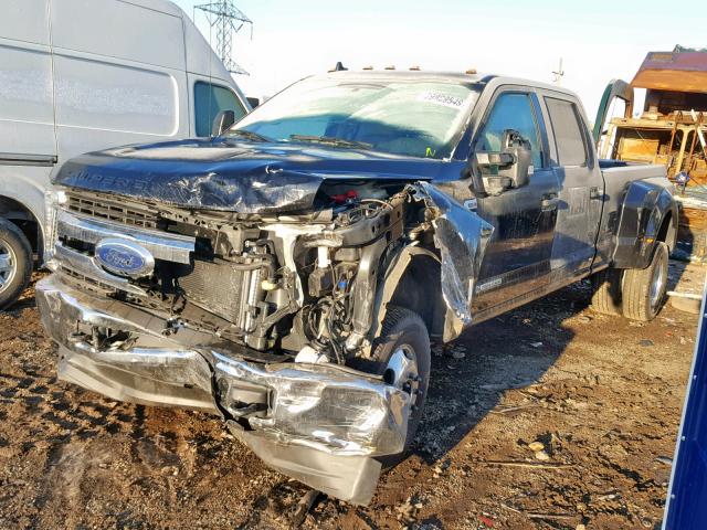 1FT8W3DT7KED08392 - 2019 FORD F350 SUPER BLACK photo 2