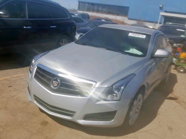 1G6AA5RX7D0153661 - 2013 CADILLAC ATS SILVER photo 2